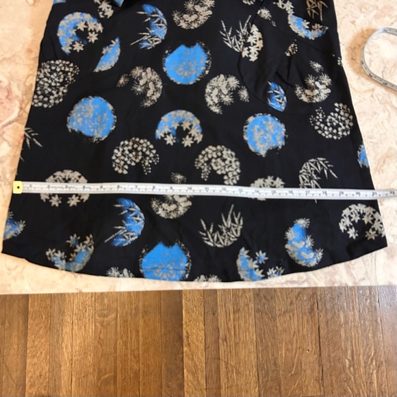 NWT CUPCAKE International Tunic Top Small Black Cotton - Picture 8 of 12